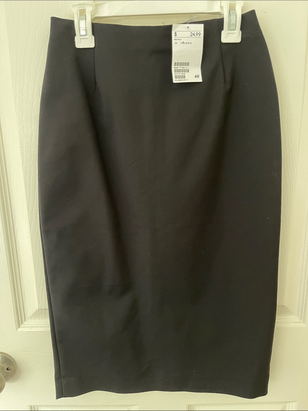 H&M Black Pencil Skirt